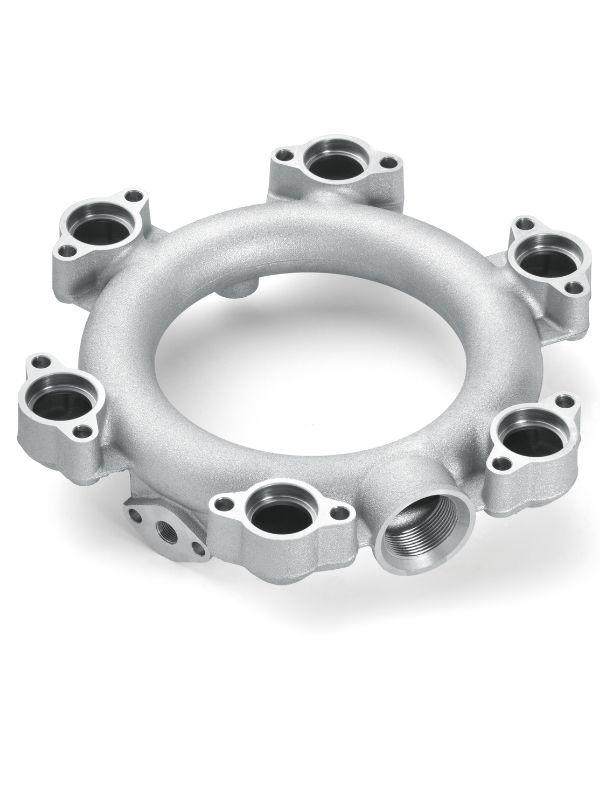 Aluminium component for agricultural machinery