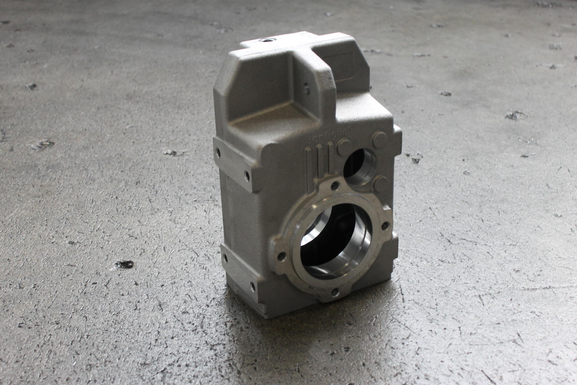 Industrial aluminium component