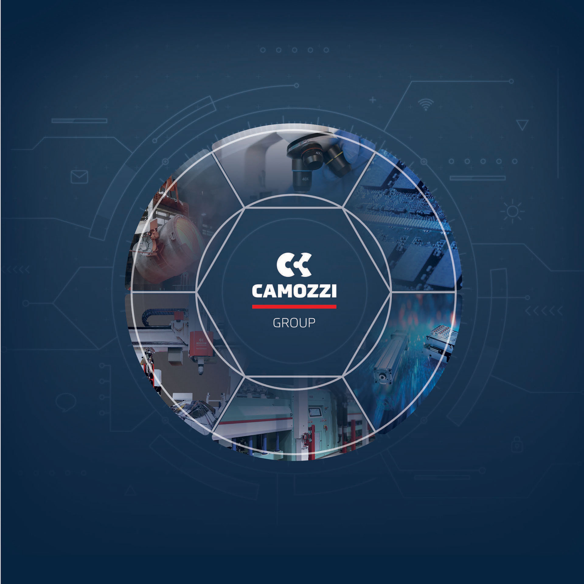 Industrial ecosystem with integrated expertise Camozzi Group divisions
