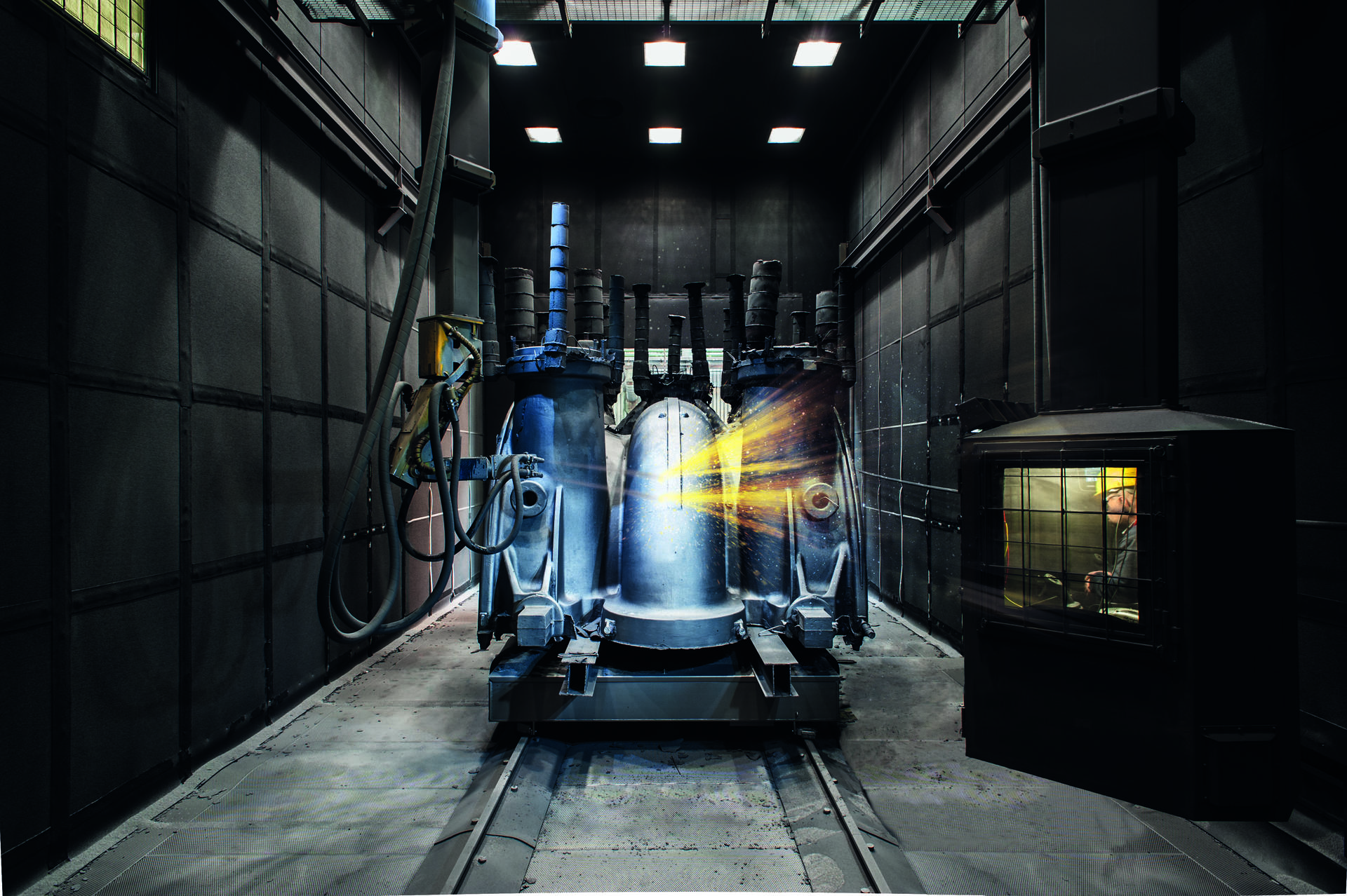 Granigliatura e sbavatura industriale