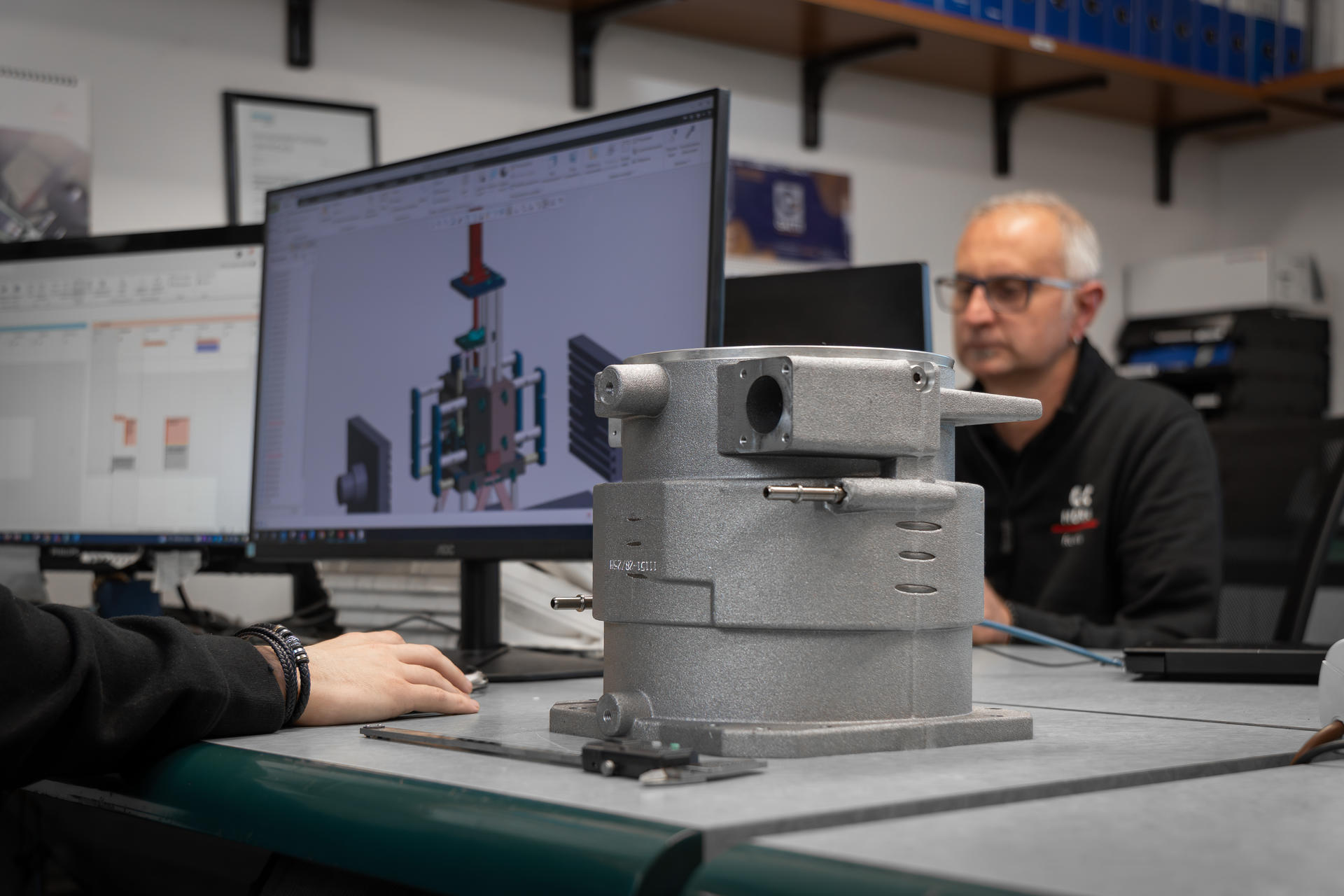 Predictive monitoring of casting plants